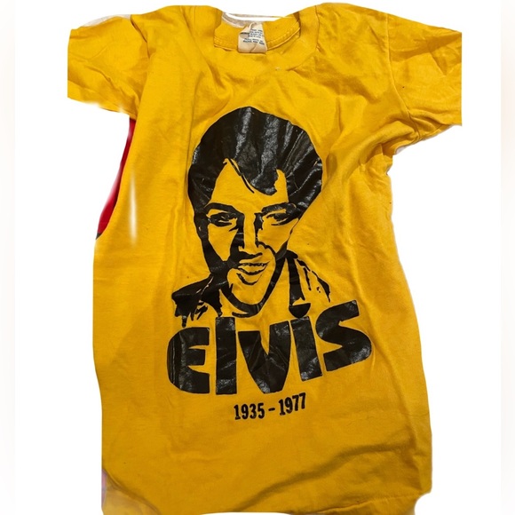 Rare authentic vintage Elvis tee shirt xs - Picture 2 of 2